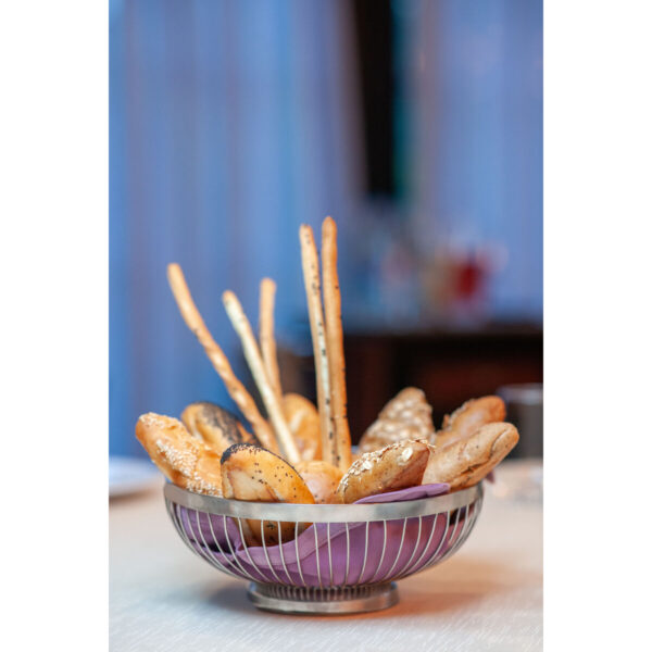 Portapane My Bar Argentato Metallo ø 20,5 x 8,5 cm (12 Unità)