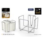 Portatovagliolo My Bar 18,5 x 18,5 x 14 cm (12 Unità)