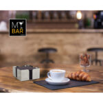 Portatovagliolo My Bar Acciaio 12 x 12 x 6 cm (24 Unità)