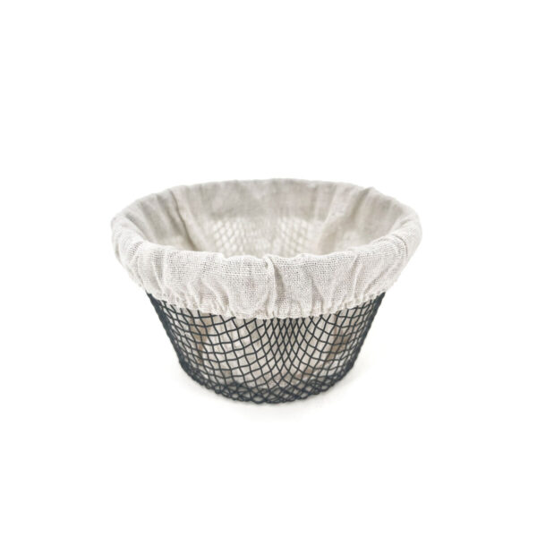 Cestino per il Pane Metallo 18 x 18 x 10 cm (24 Unità)