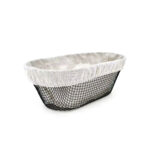 Cestino per il Pane Metallo Ovale 28 x 15 x 10 cm (12 Unità)