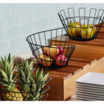 Portafrutta My Bar Metallo 28 x 18 cm (12 Unità)