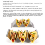 Supporto per tacos My Bar 22 x 10 x 5 cm 0,6 mm (24 Unità)