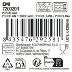 Teglia da Cucina La Mediterránea Emi Rotonda (18 Unità)