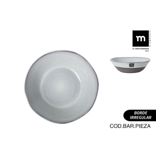 Piatto Fondo La Mediterránea Black clay