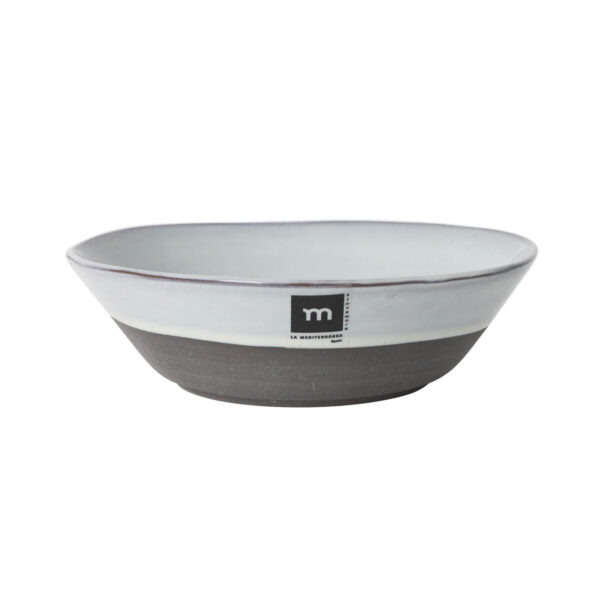 Piatto Fondo La Mediterránea Black clay