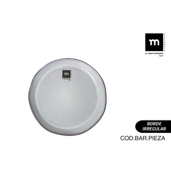 Piatto da pranzo La Mediterránea Black clay