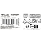 Tazza La Mediterránea Black clay (36 Unità)