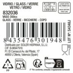 Bicchiere di acqua La Mediterránea Coliseo (48 Unità)