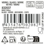 Bicchiere di acqua La Mediterránea Ciclon (48 Unità)