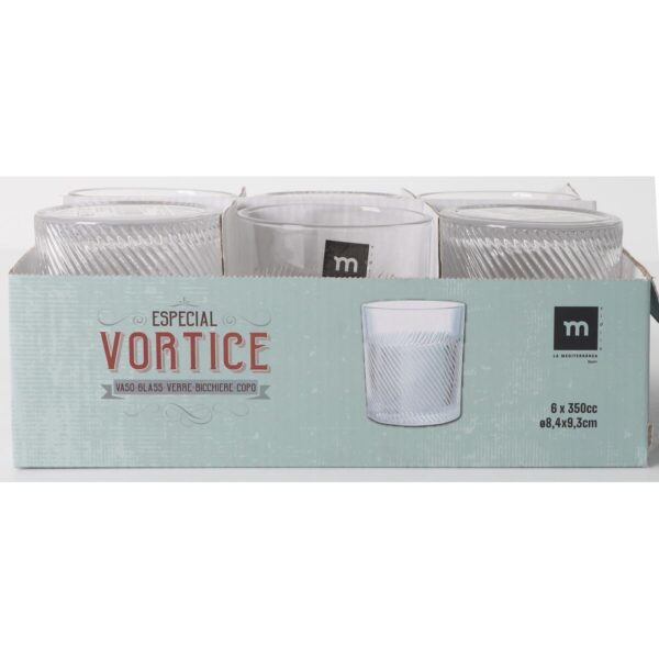 Bicchiere di acqua La Mediterránea Vortice (48 Unità)