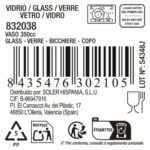 Bicchiere di acqua La Mediterránea Vortice (48 Unità)