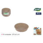 Stampo da Forno Algon 12 x 3 cm (18 Pezzi) (24 Unità)