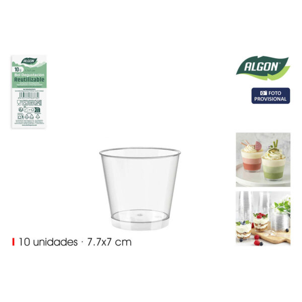 Ciotola per Aperitivi Algon 10 Pezzi (24 Unità)