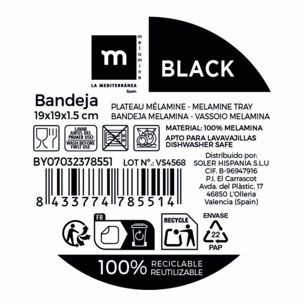 Vassoio La Mediterránea (24 Unità)