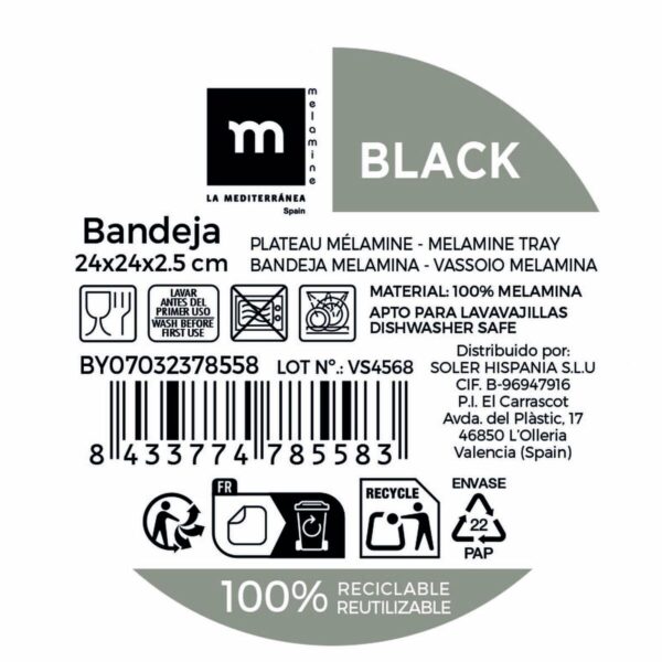 Vassoio La Mediterránea (12 Unità)