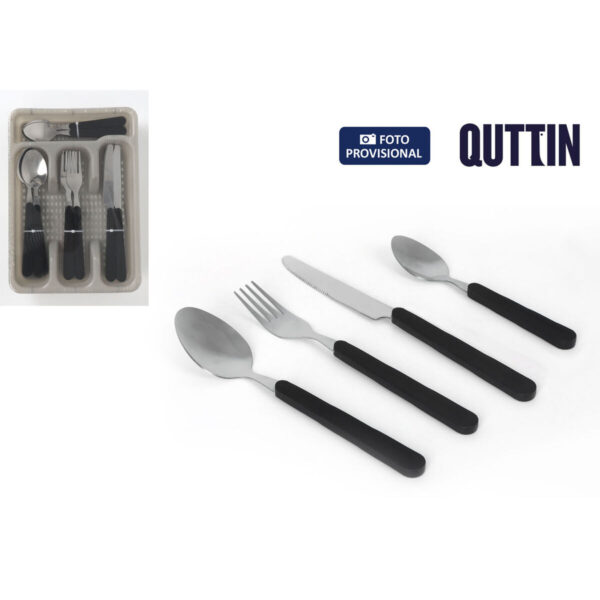 Posate Quttin Atenas Plastica 17 Pezzi (6 Unità)