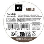 Vassoio La Mediterránea 25 x 15 x 2 cm (12 Unità)