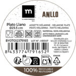 Piatto da pranzo La Mediterránea 25,5 cm (24 Unità)