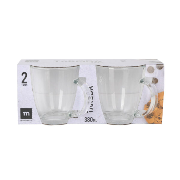 Set di Bicchieri La Mediterránea Taroda 380 ml 2 Pezzi (24 Unità)