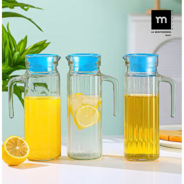 Brocca La Mediterránea Vetro 1 L (12 Unità)