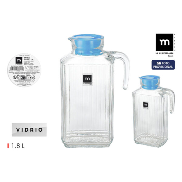 Brocca La Mediterránea Vetro 1,8 L (12 Unità)