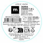 Brocca La Mediterránea Vetro 1,8 L (12 Unità)