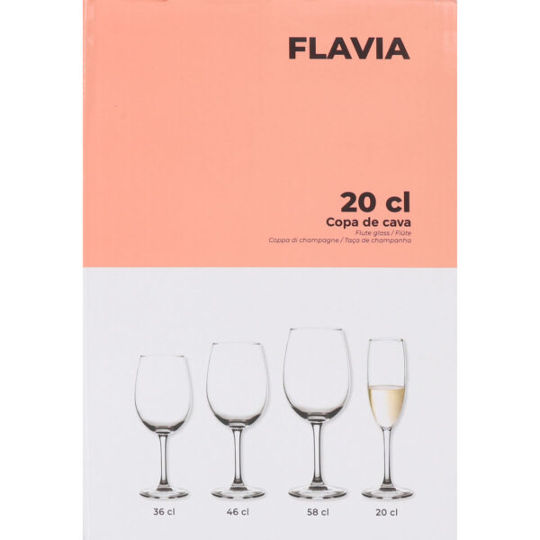 Calice da champagne Alfares Flavia 200 ml (24 Unità)