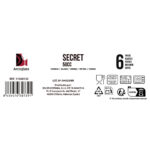 Set di Bicchierini da Chicchetto Arcoglass Secret 50 ml 6 Pezzi (18 Unità)