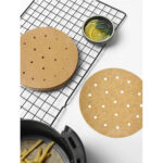 Carta per friggitrice ad aria Inde 20 cm (24 Unità)