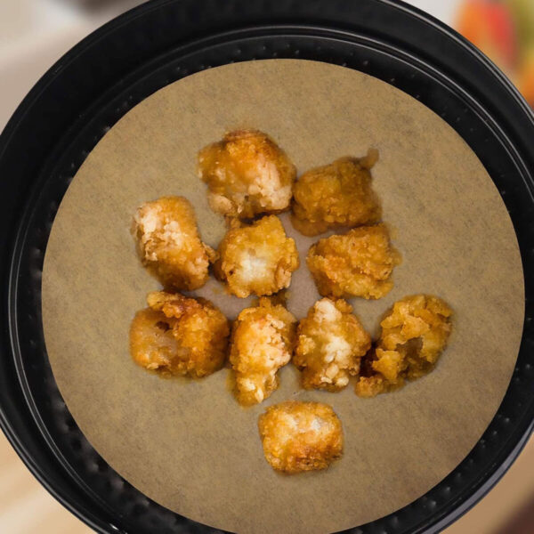 Carta per friggitrice ad aria Inde 20 cm (24 Unità)