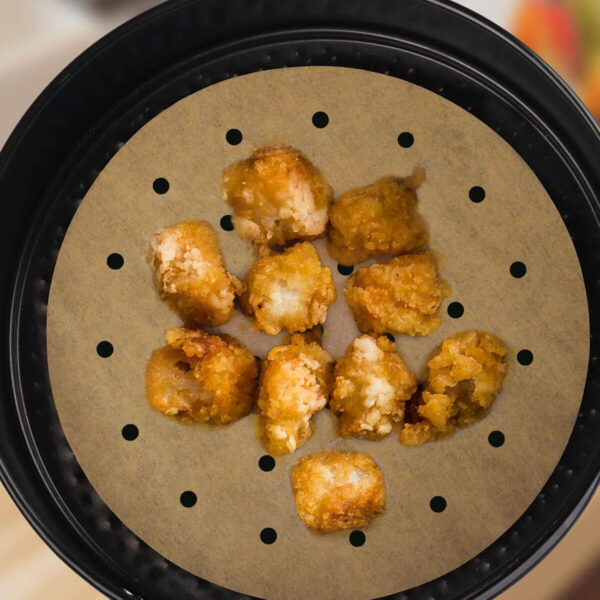 Carta per friggitrice ad aria Inde 23 cm (24 Unità)