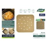 Carta per friggitrice ad aria Inde 20 cm (24 Unità)