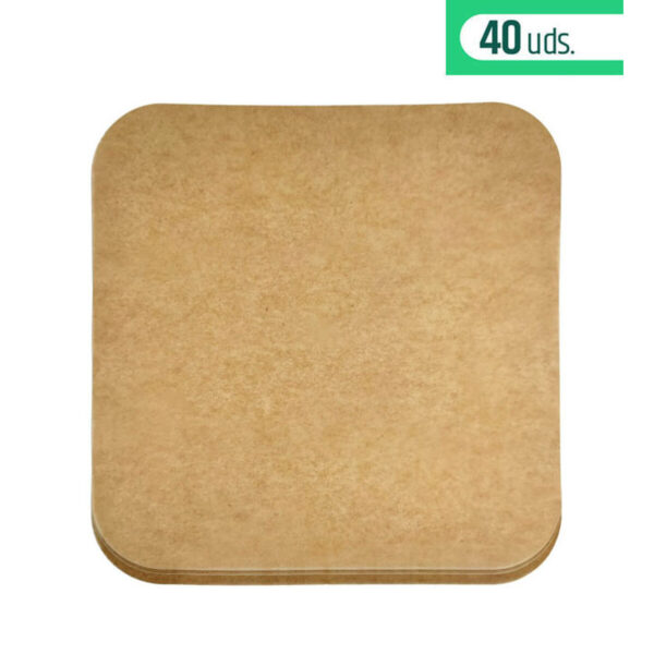 Carta per friggitrice ad aria Inde 23 cm (24 Unità)