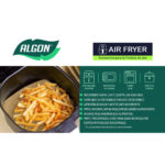 Carta per friggitrice ad aria Inde 23 cm (24 Unità)