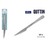 Coltello Seghettato Quttin Sofia 21,8 x 2 cm 2 Pezzi (12 Unità)