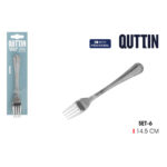 Set di Forchette da Dolce Quttin Sofia 14,5 x 2,2 cm 6 Pezzi (12 Unità)