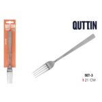 Set di Forchette Quttin LOUVRE Argentato 2 mm 21 x 2,4 cm 3 Pezzi (12 Unità)