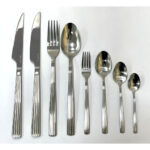 Set di Forchette Quttin LOUVRE Argentato 2 mm 21 x 2,4 cm 3 Pezzi (12 Unità)