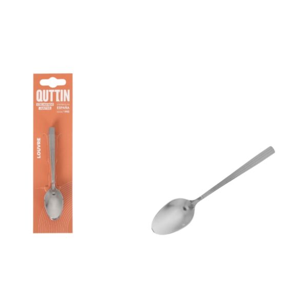 Set di Cucchiai Quttin LOUVRE Argentato 6 Pezzi 12 Unità