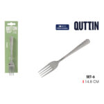 Set di Forchette da Dolce Quttin 14,8 x 2,1 cm 6 Pezzi (12 Unità)