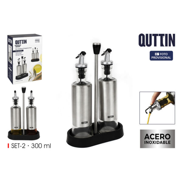 Oliera Quttin 0,3 L 2 Pezzi (8 Unità)