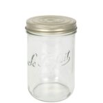 Vaso Le Parfait Wiss Trasparente Dorato 750 ml Ermetico (6 Unità)