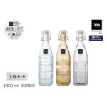 Bottiglia di Vetro La Mediterránea Vetro 500 ml (24 Unità)