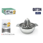 Cucchiaio per Gelato Quttin Argentato Acciaio 16,7 x 10,5 x 12 cm (12 Unità)