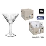 Bicchiere da cocktail La Mediterránea Phasai geneve Trasparente Vetro 200 ml (24 Unità)
