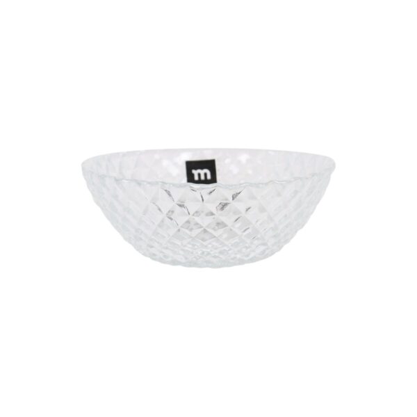Ciotola La Mediterránea Diamond Trasparente Vetro Ø 17 cm (24 Unità)