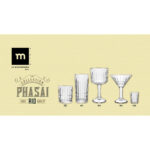 Bicchiere La Mediterránea Phasai rio Trasparente Vetro 350 ml (24 Unità)