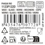Bicchiere La Mediterránea Phasai rio Trasparente Vetro 350 ml (24 Unità)