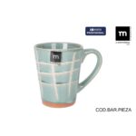 Tazza Mug La Mediterránea Cuadric 320 ml Ceramica (18 Unità)